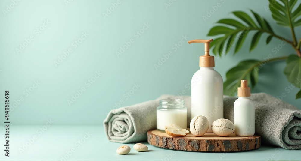 spa still life with candles spa still life with candles