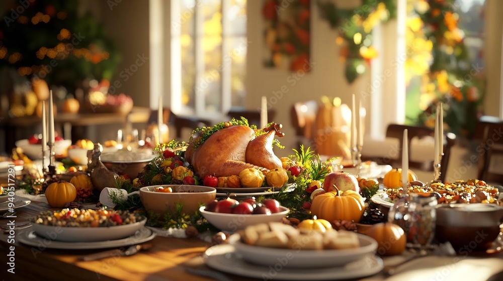 Thanksgiving Feast - A Table Full of Abundance Thanksgiving Feast - A Table Full of Abundance