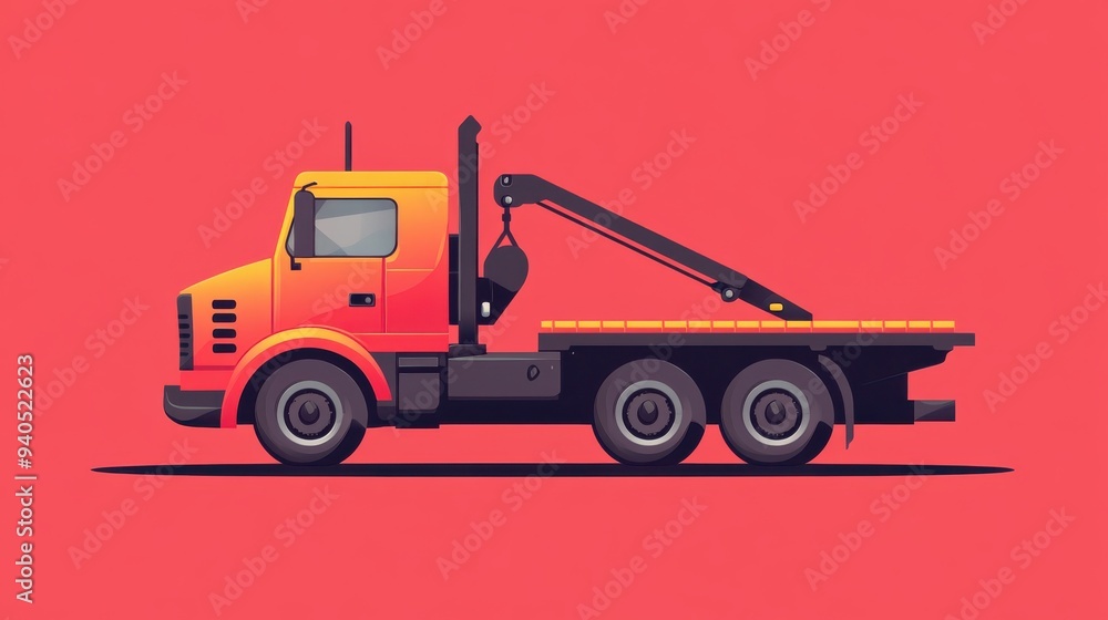 Repossession flat design, side view, reclaiming assets theme, cartoon drawing, Complementary Color Scheme Repossession flat design, side view, reclaiming assets theme, cartoon drawing, Complementary Color Scheme