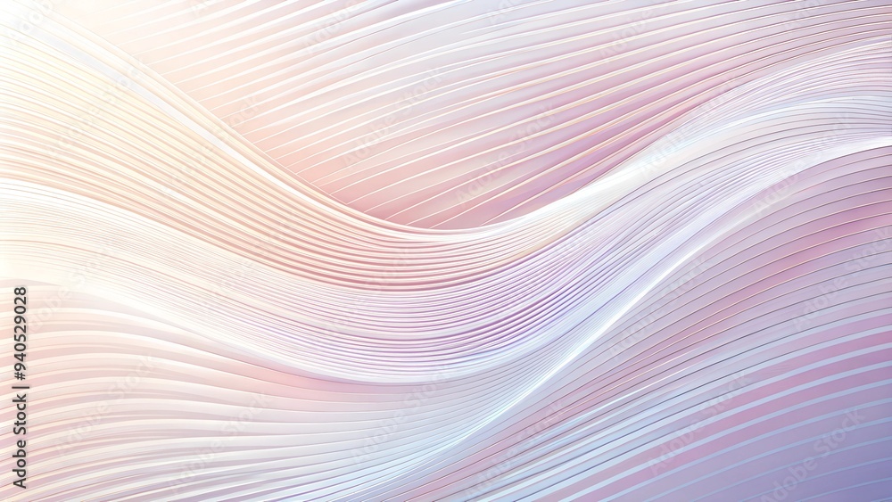 Fototapeta premium abstract lilght pink wavy background with lines
