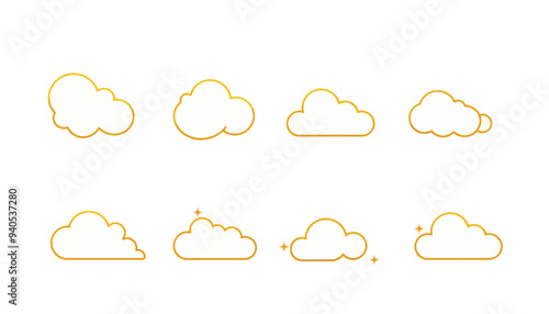 Clouds Collection: Six Different Cloud Designs