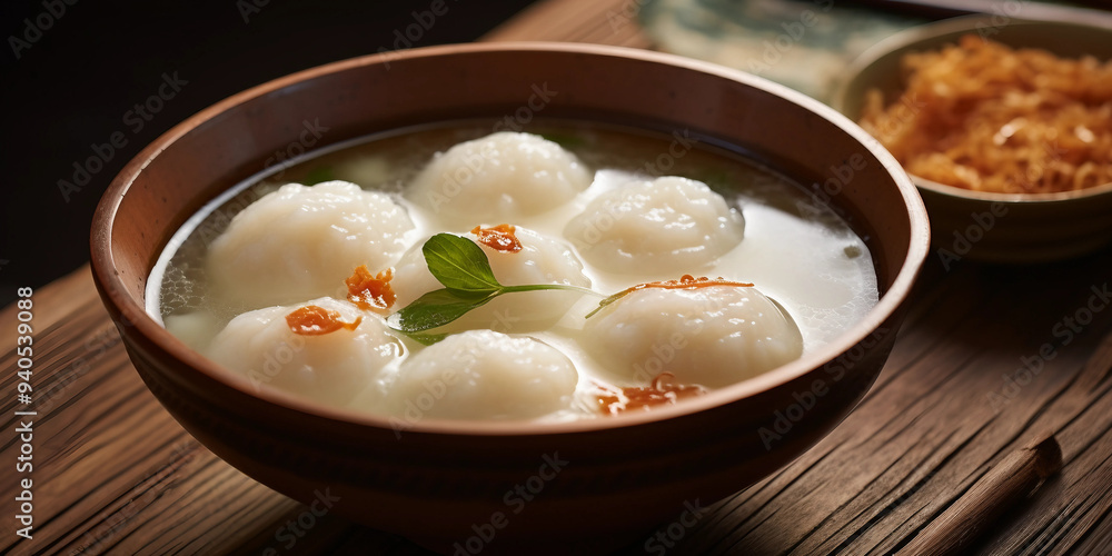 Delicious glutinous rice ball soup Delicious glutinous rice ball soup