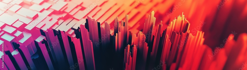 Stock market volatility flat design, top view, market fluctuation theme, 3D render, Complementary Color Scheme Stock market volatility flat design, top view, market fluctuation theme, 3D render, Complementary Color Scheme