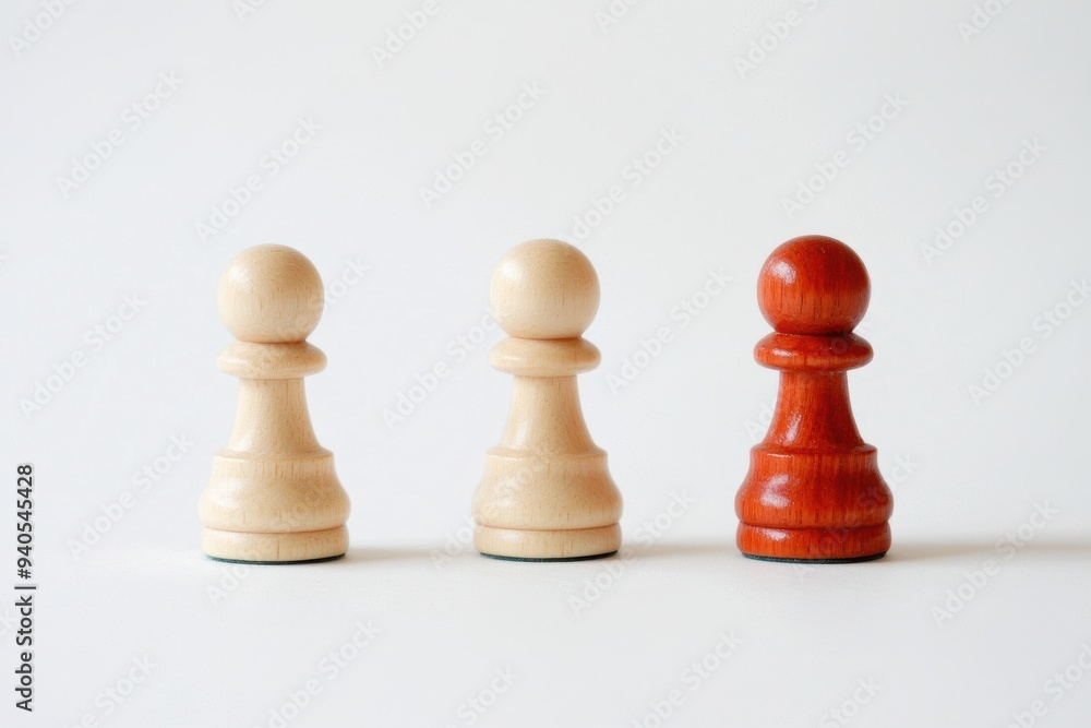 Minimalist Chess Pawns On White Background Minimalism Strategy Concepts Minimalist Chess Pawns On White Background Minimalism Strategy Concepts