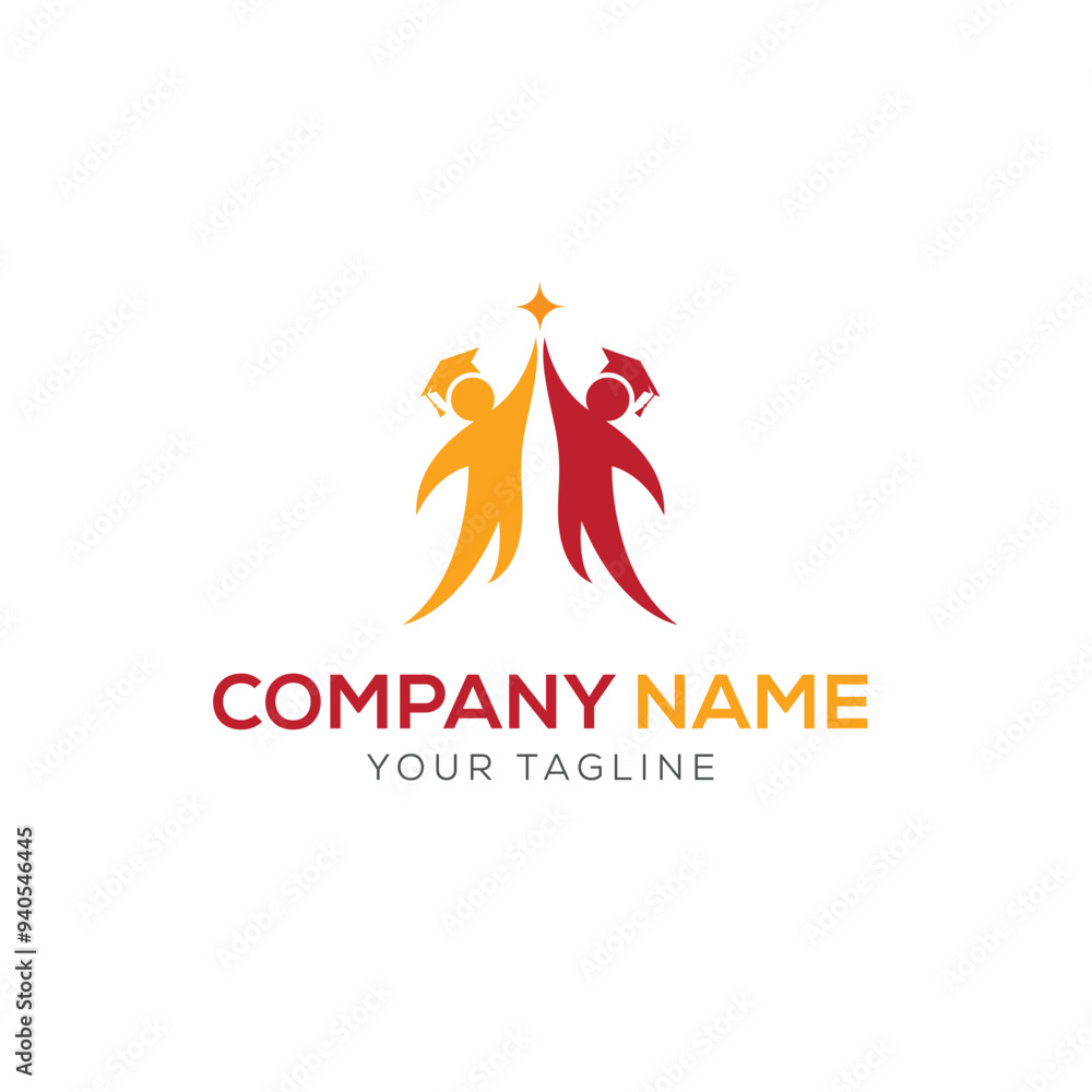 Kids Learning Logo Template Design Vector, Emblem, Design Concept, Creative Symbol, Icon Kids Learning Logo Template Design Vector, Emblem, Design Concept, Creative Symbol, Icon