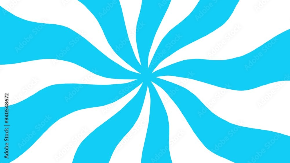 spiral stripes spinning animation blue and white background spiral stripes spinning animation blue and white background