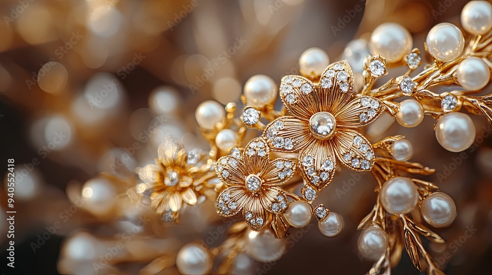 Exquisite Beauty in Jewelry and Craftsmanship. Fine details and delicate designs concept Exquisite Beauty in Jewelry and Craftsmanship. Fine details and delicate designs concept