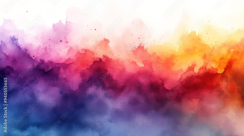 Fototapeta premium Abstract Watercolor Background