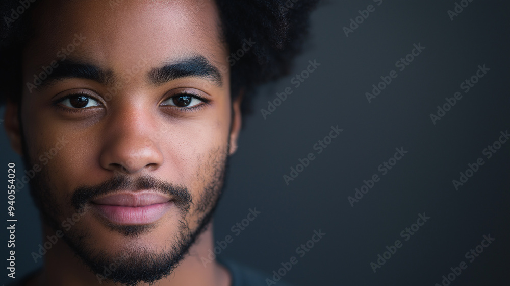 A close-up portrait of a subject, with the paper backdrop providing a soft, neutral background that makes the subject stand A close-up portrait of a subject, with the paper backdrop providing a soft, neutral background that makes the subject stand
