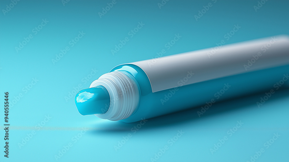 tube of water, A mockup of a toothpaste tube of water, A mockup of a toothpaste