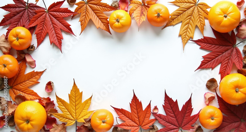 autumn leaves border