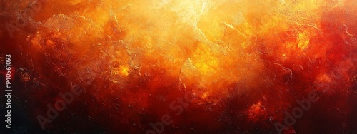 A vibrant abstract background featuring fiery hues, perfect for Halloween-themed designs and promotions with copy space.