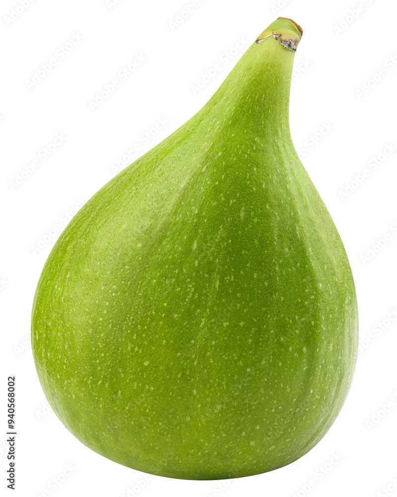 green Fig isolated on white background, full depth of field green Fig isolated on white background, full depth of field