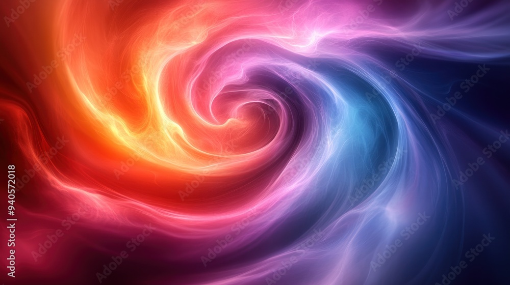 Fototapeta premium Abstract Swirling Colors