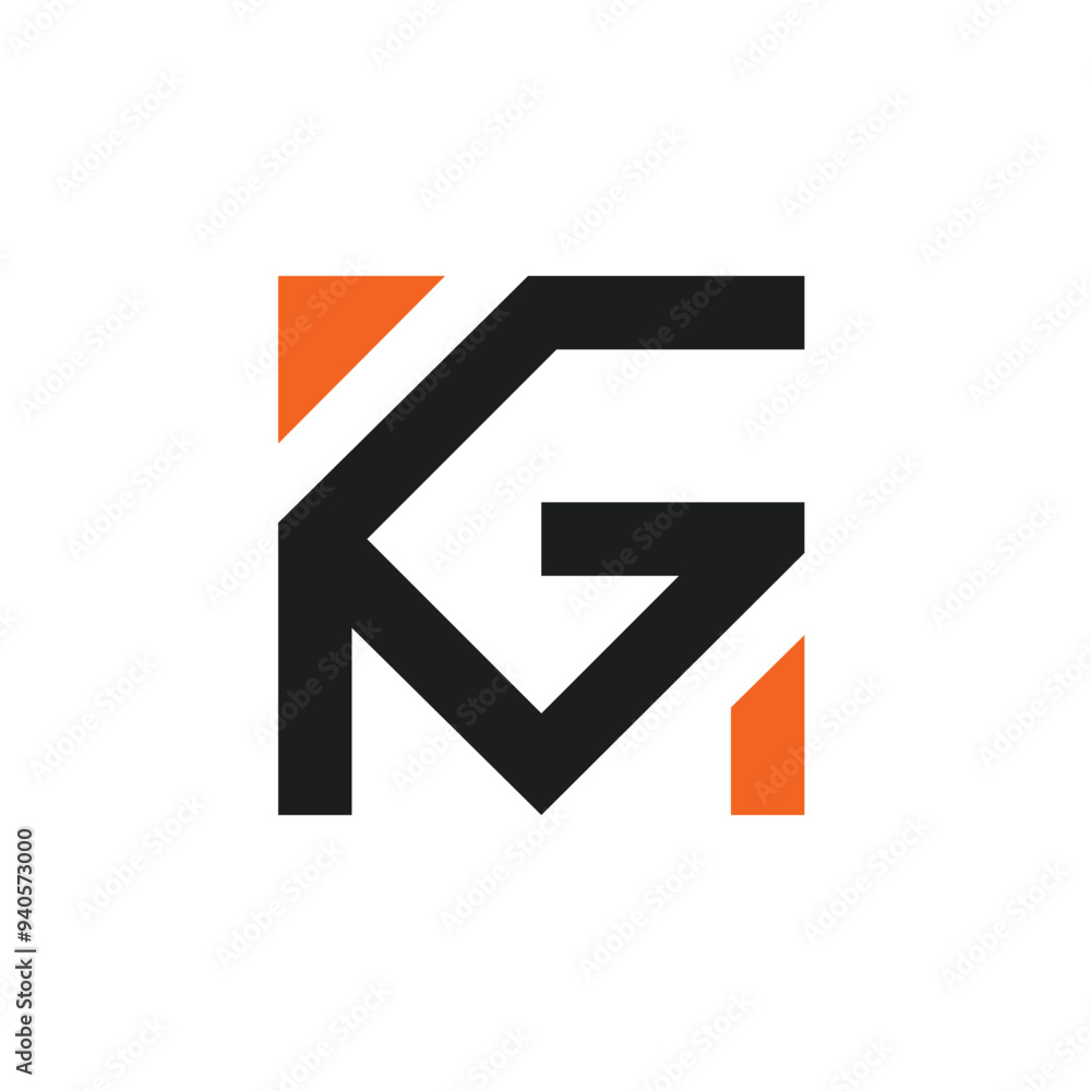 KGM letter square icon logo vector concept design for banding identity web KGM letter square icon logo vector concept design for banding identity web