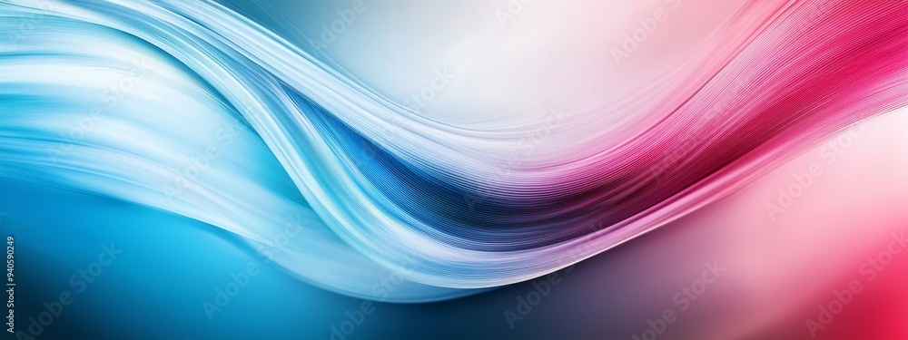 A blue, pink, and white background with a wavy design on the left side On the right side, a red, white, and blue background (Removed repetition of A blue, pink, and white background with a wavy design on the left side On the right side, a red, white, and blue background (Removed repetition of