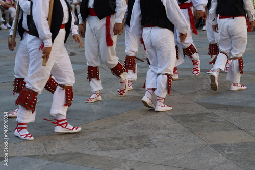 Basque folk dance exhibition