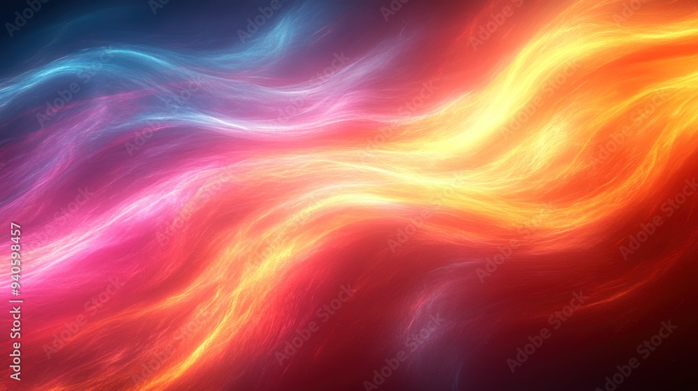 Abstract Background of Swirling Colors Abstract Background of Swirling Colors