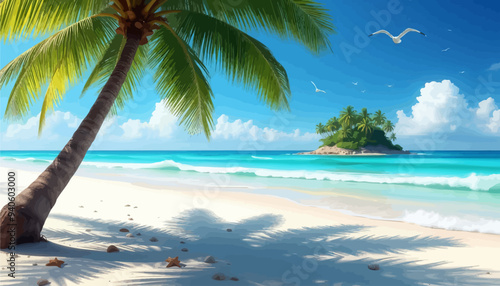 Serene Tropical Island Paradise
