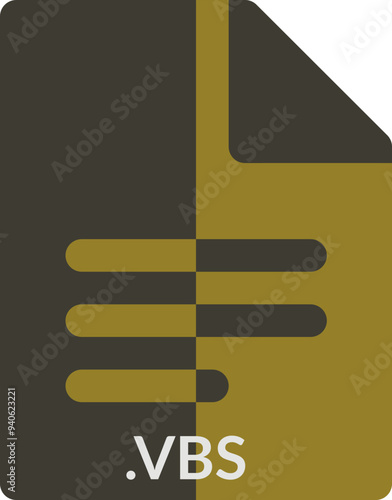 VBS icon 2 color combination mixture