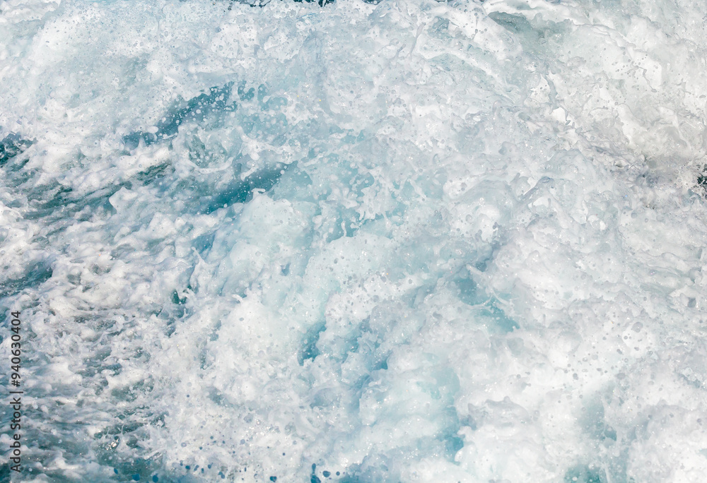 Blue wave on a sunny day Blue wave on a sunny day
