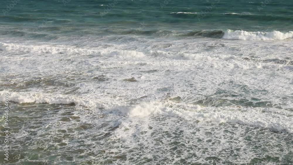 Waves Crashing at Twelve Apostles Waves Crashing at Twelve Apostles