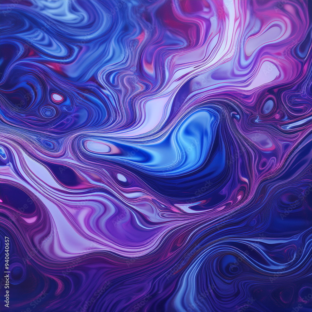 Obraz premium abstact paint color of blue and purple