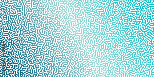 Turing Abstract Pattern, suitable for any business. White and blue color diffusion reaction seamless pattern.An abstract Reaction-diffusion or Turing pattern formation, coral reef, natural ..	