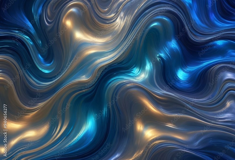 Obraz premium Bold abstract iridescent background