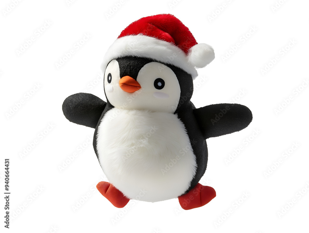 photo of a soft cotton Christmas penguin doll with fluffy texture floating in mid-air on isolated background
photo of a soft cotton Christmas penguin doll with fluffy texture floating in mid-air on isolated background