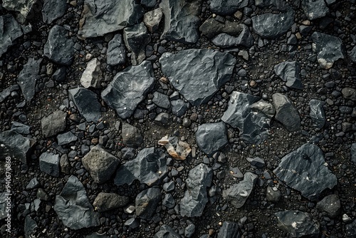 Rough asphalt background texture repeated multiple times.