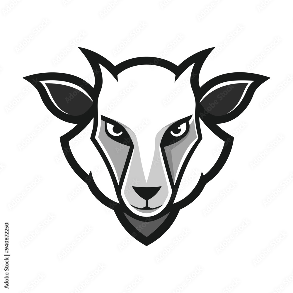 Obraz premium modern Animal head logo
