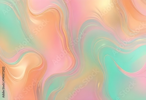 Colorful abstract iridescent background