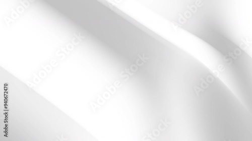 Grey white smooth wavy abstract motion gradient background 4k resolution. Suitable for dynamic and modern design projects.	
