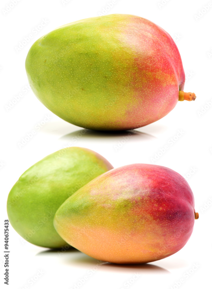 Australian Mango on a white background