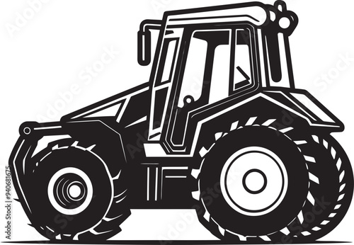 Heavy Duty Heroes JCB Loader Vector Illustration