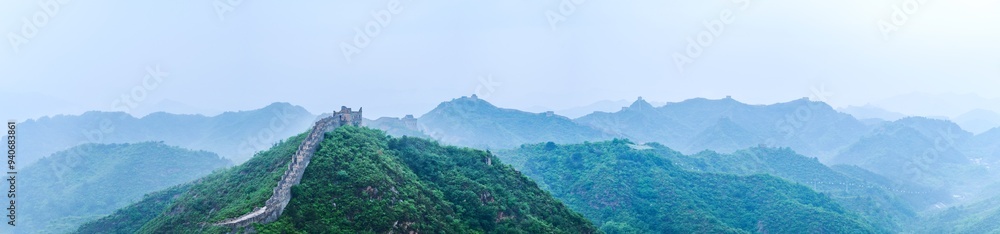 Chinese traditional ancient architecture, Great Wall, Chinese cultural city wall Chinese traditional ancient architecture, Great Wall, Chinese cultural city wall