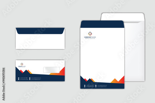 Corporate Envelope Design Template set