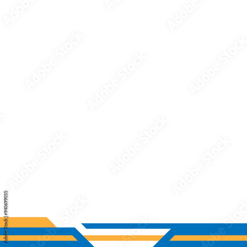 Free Download Modern Geometric Footer - GFXLoad