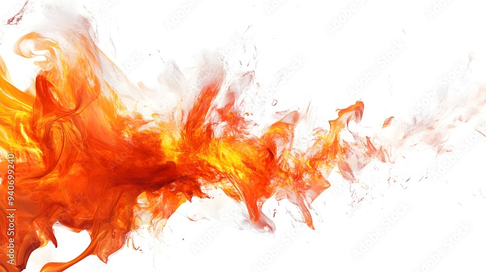 Fire Burst: A burst of flame, with tongues of fire reaching out in all directions, sharply contrasted against a white background.
Fire Burst: A burst of flame, with tongues of fire reaching out in all directions, sharply contrasted against a white background.