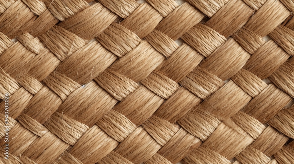 Close-up of intricately woven natural fiber, showcasing and warmth, ideal for artistic and design projects. Close-up of intricately woven natural fiber, showcasing and warmth, ideal for artistic and design projects.
