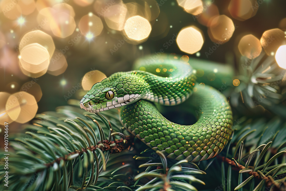 Beautiful greeting card with holiday composition for happy and joy celebrate New Year Beautiful greeting card with holiday composition for happy and joy celebrate New Year