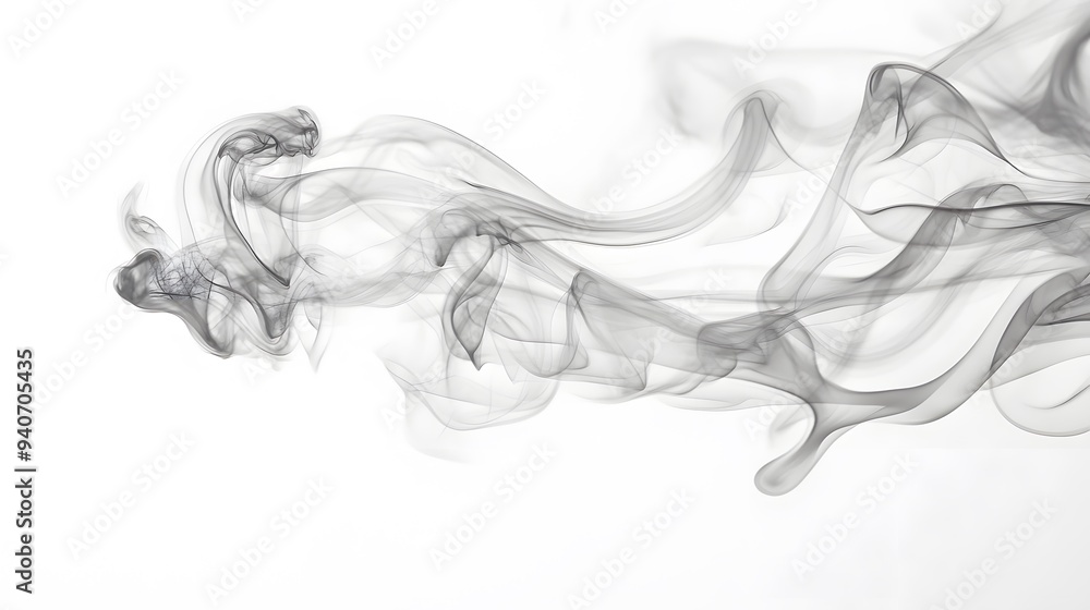 Floating Smoke Swirls: Ethereal smoke swirls in various patterns, floating gracefully against a pure white background.
Floating Smoke Swirls: Ethereal smoke swirls in various patterns, floating gracefully against a pure white background.