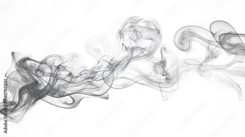 Floating Smoke Swirls: Ethereal smoke swirls in various patterns, floating gracefully against a pure white background.
Floating Smoke Swirls: Ethereal smoke swirls in various patterns, floating gracefully against a pure white background.