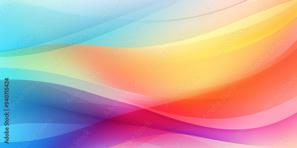 Smooth colorful gradient background Smooth colorful gradient background