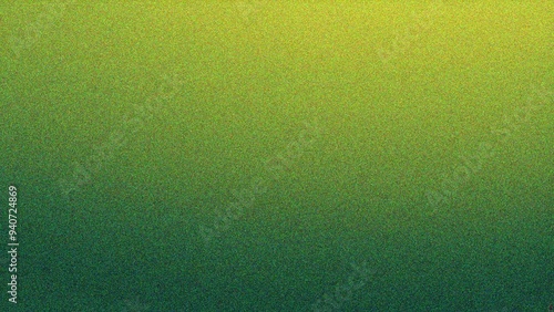 Green grainy noisy color gradient background, texture effect, poster header banner design backdrop 