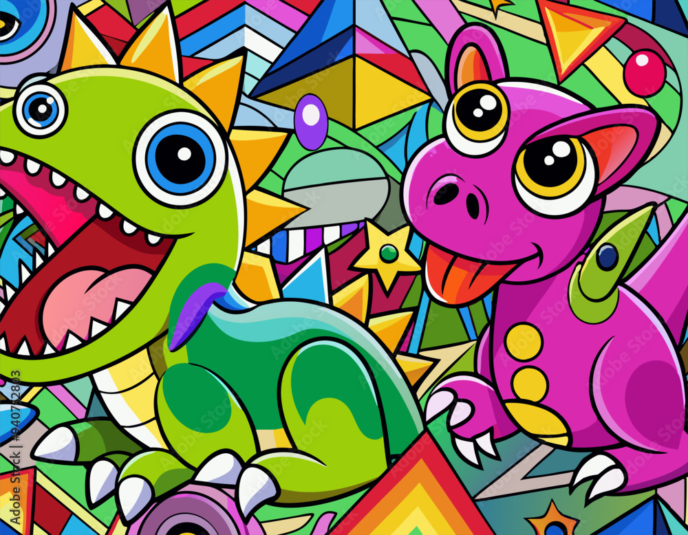 Obraz premium Graffiti Doodle 19