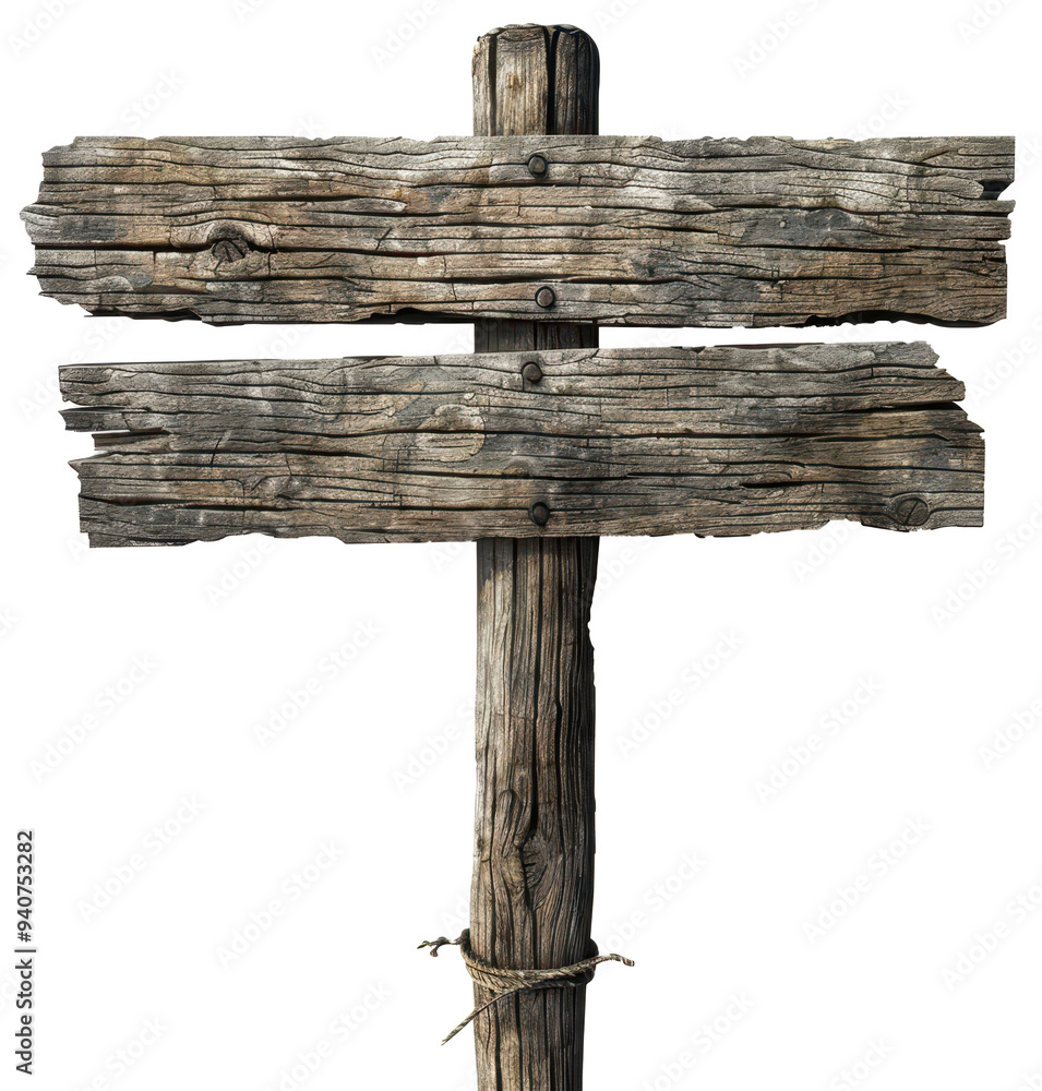 old wooden signboard isolated on transparent background old wooden signboard isolated on transparent background