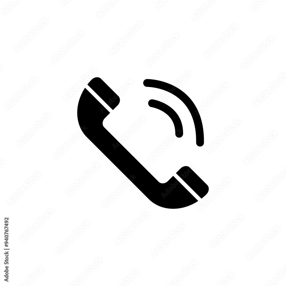 Phone call icon flat design isolated on white background Phone call icon flat design isolated on white background