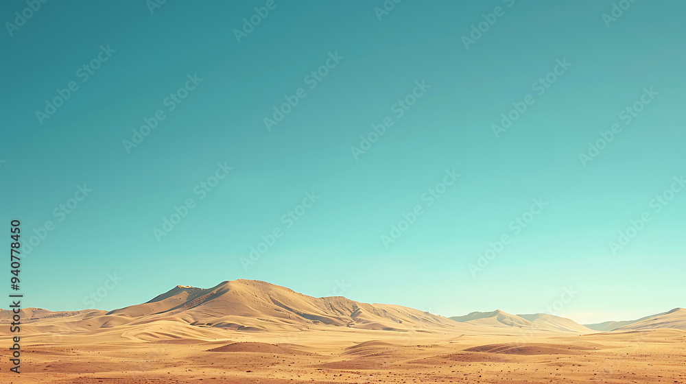 Naklejka premium desert